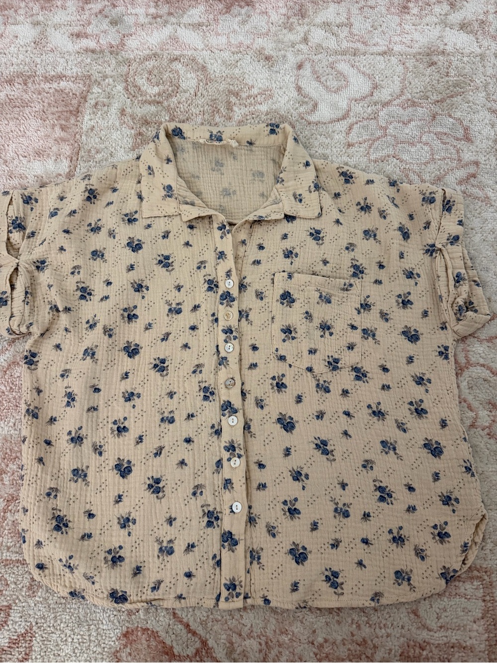 Nicoline Floral Button Up - Bohme